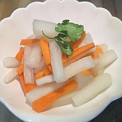 Pickled Peppers and Daikon